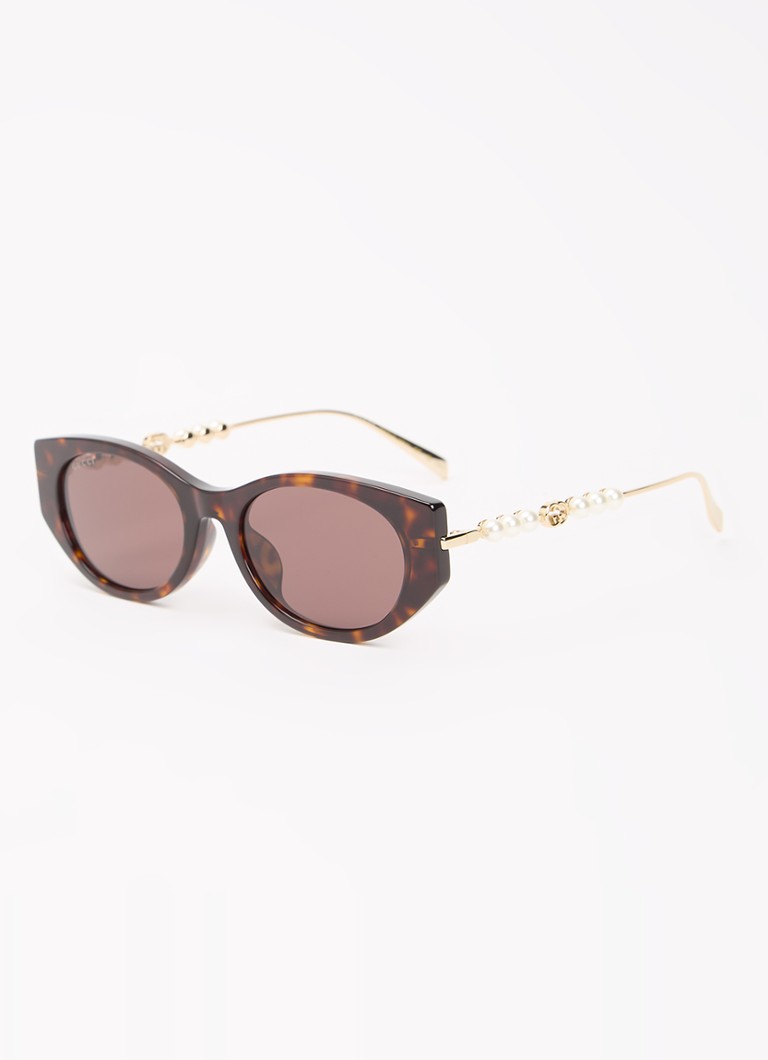 Gucci Dames Cat eye zonnebril GG1970SA Goud