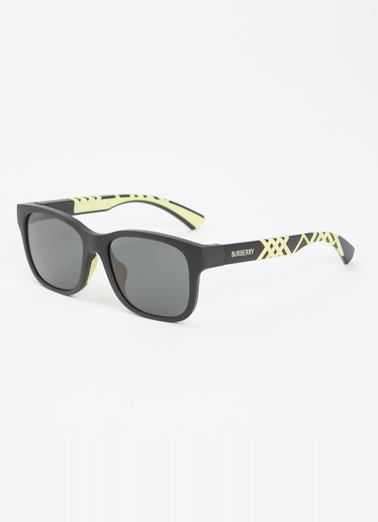 Burberry Kinderen Wayfarer zonnebril JB4007U Zwart - Deal