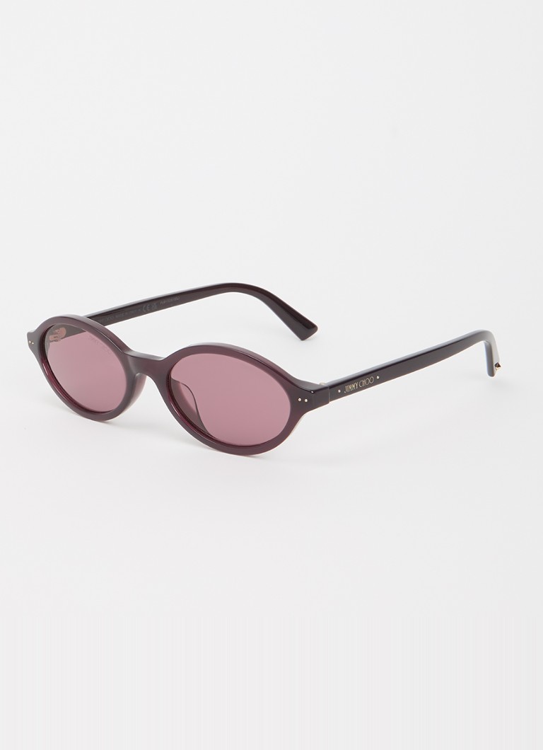 Jimmy Choo Dames Retro zonnebril JC5068U Paars - Deal