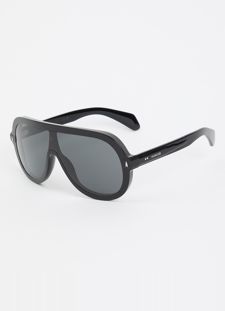 Moncler Dames Sunsette zonnebril ME6021U Zwart - Deal