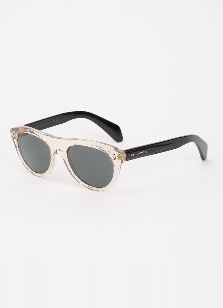 Moncler Dames Splash zonnebril ME6022U Beige - Deal