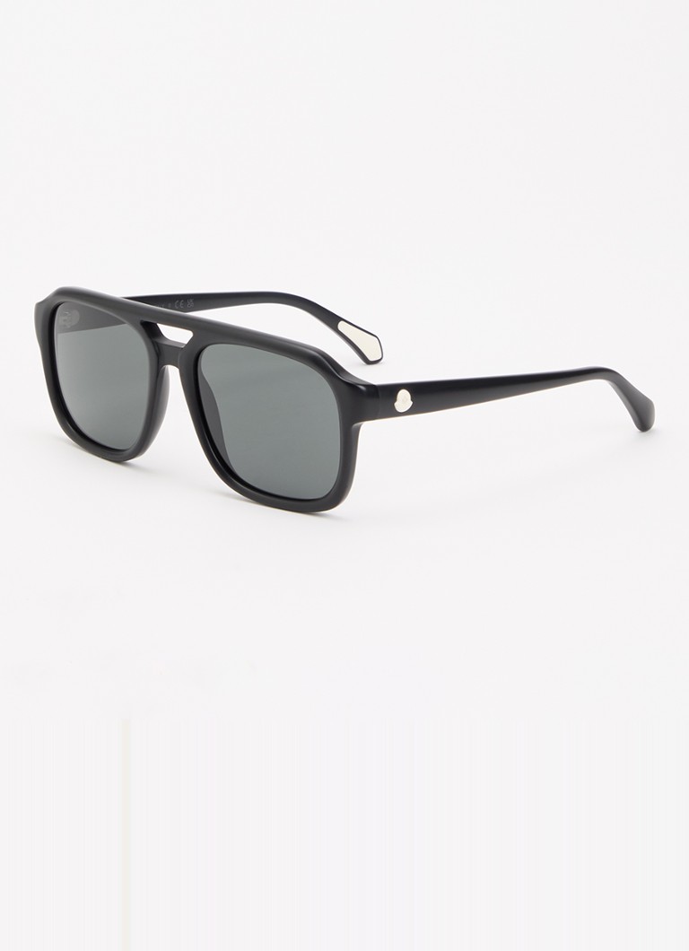 Moncler Heren Vantos zonnebril ME6024 Zwart - Deal