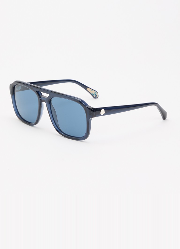 Moncler Dames Vantos zonnebril ME6024 Blauw - Deal