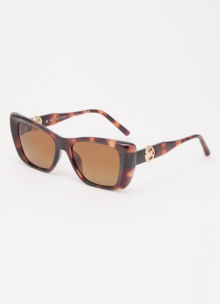 Michael Kors Dames Tokyo zonnebril gepolariseerd MK2270U Donkerbruin - Deal