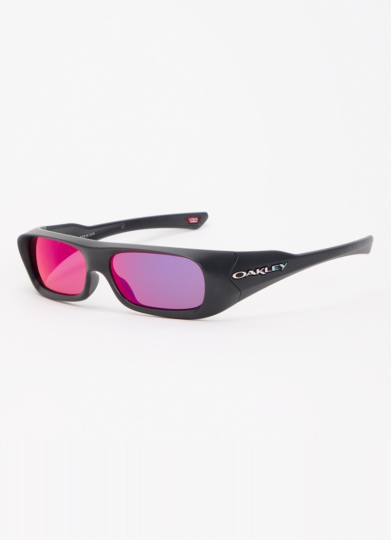 Oakley Heren Permian zonnebril OO9520 Zwart - Deal