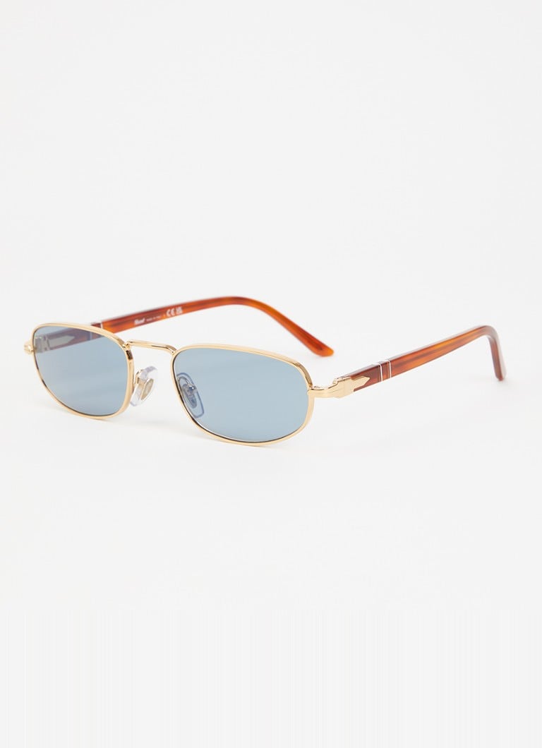 Persol Heren Retro zonnebril PO1028S Goud - Deal