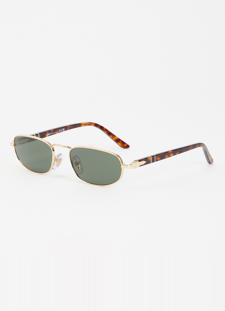 Persol Heren Retro zonnebril PO1028S Goud - Deal