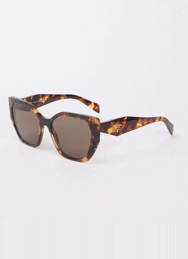 Prada Dames Butterfly zonnebril PR 19ZS Cognac - Deal