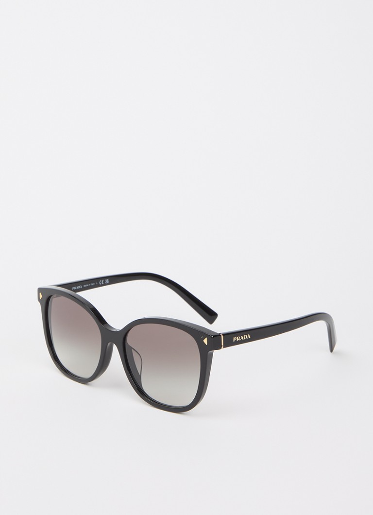 Prada Dames Butterfly zonnebril PR 22ZSF Zwart - Deal
