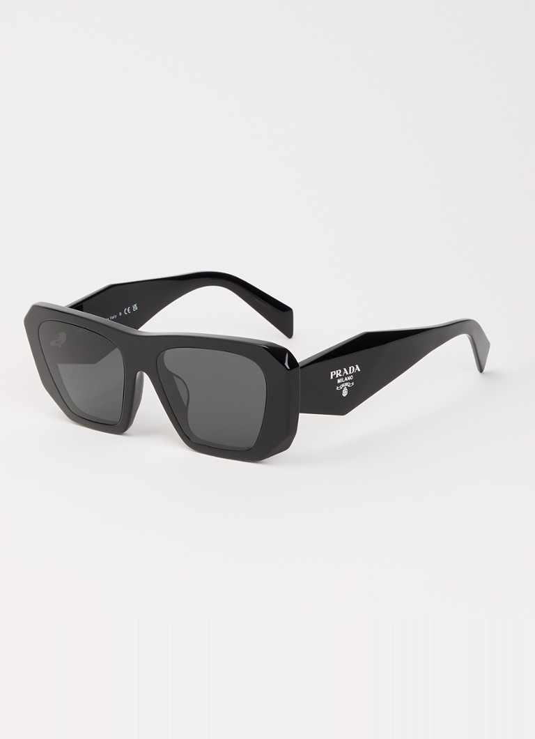 Prada Dames Wayfarer zonnebril PRB18SF Grijs - Deal