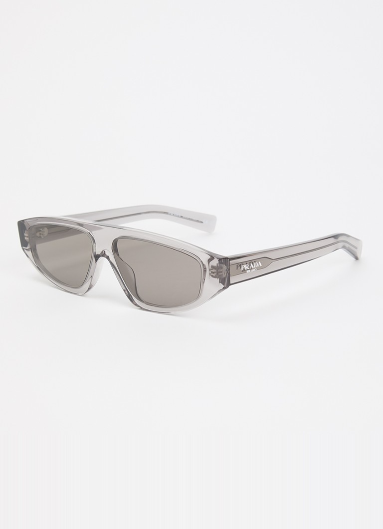 Prada Dames Retro zonnebril PRC02S Grijs - Deal