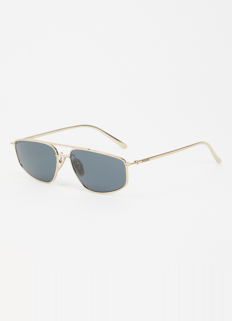 Prada Dames Piloten zonnebril PRC51 Goud - Deal