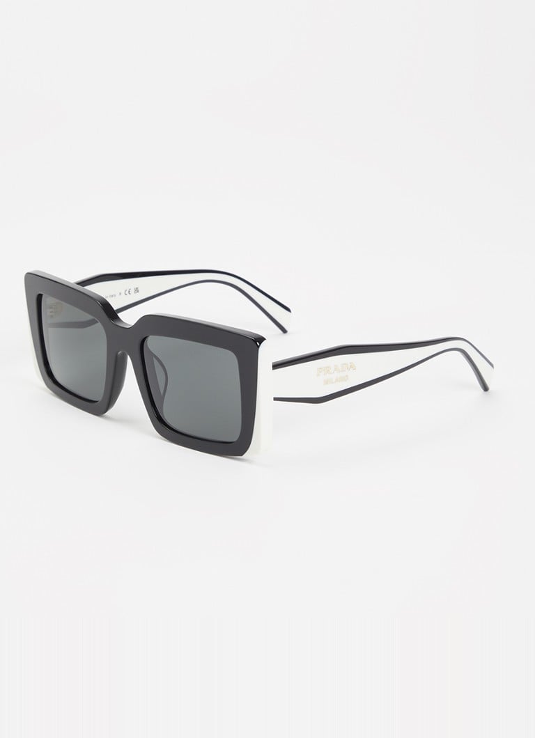 Prada Dames Zonnebril PR D01S Zwart - Deal