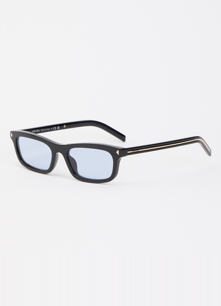 Prada Dames Retro zonnebril PR D05S Zwart - Deal