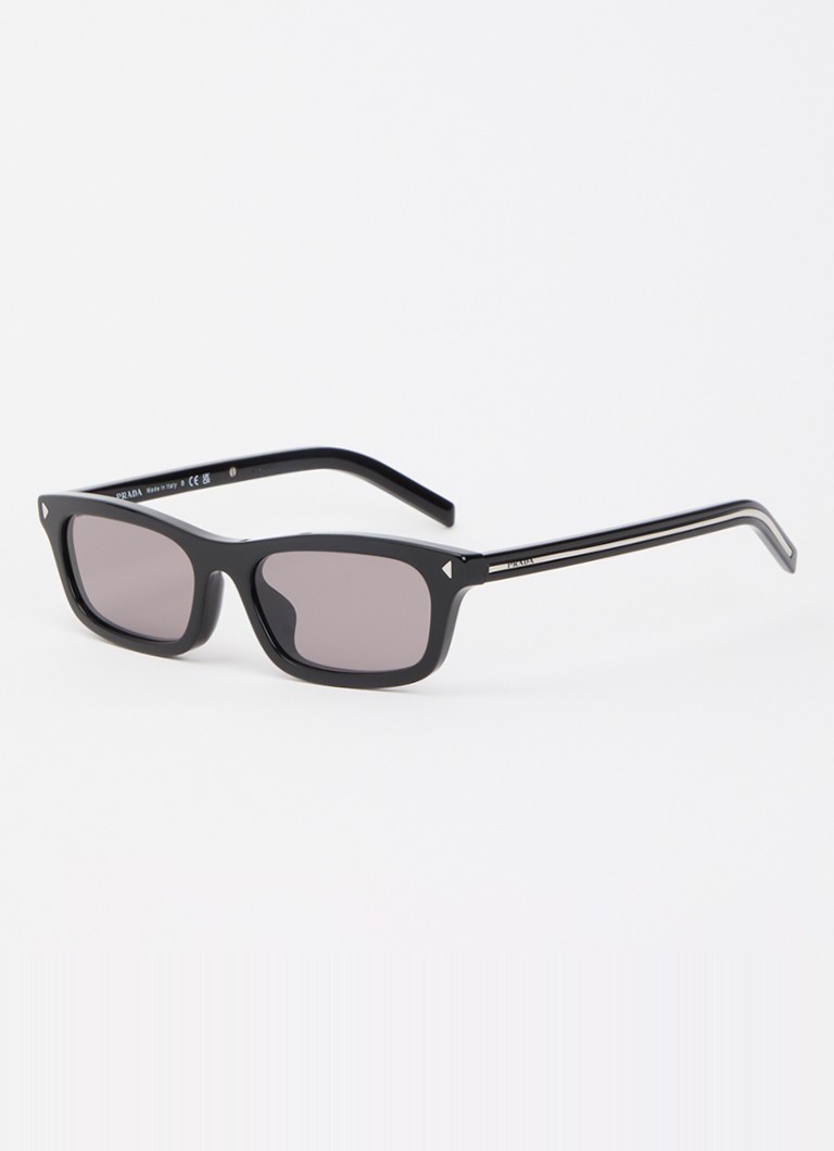 Prada Dames Retro zonnebril PR D05SF Zwart - Deal