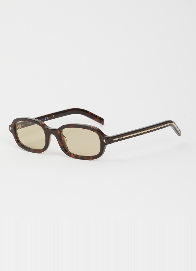 Prada Dames Retro zonnebril PR D06S Bruin - Deal