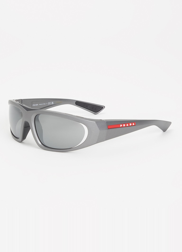 Prada Dames Zonnebril PS B03S Grijs - Deal