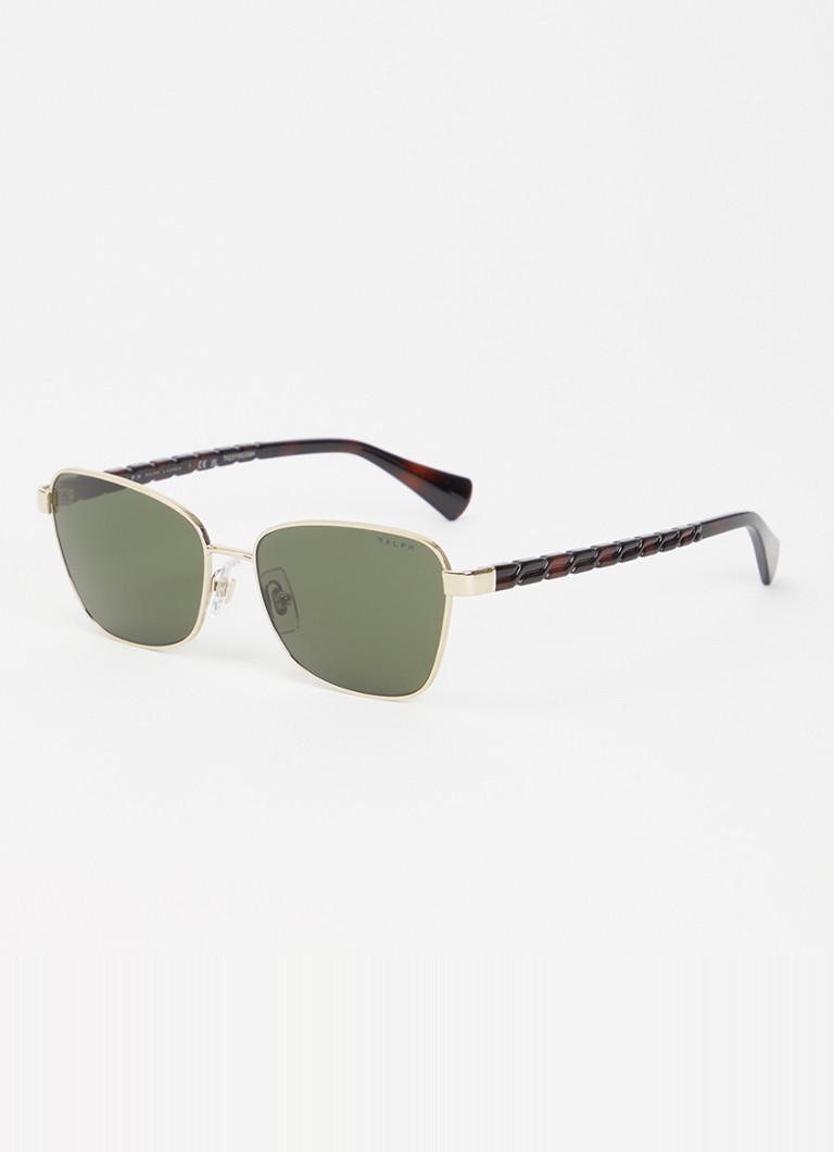 Ralph Lauren Dames Retro zonnebril RA4149 Goud - Deal