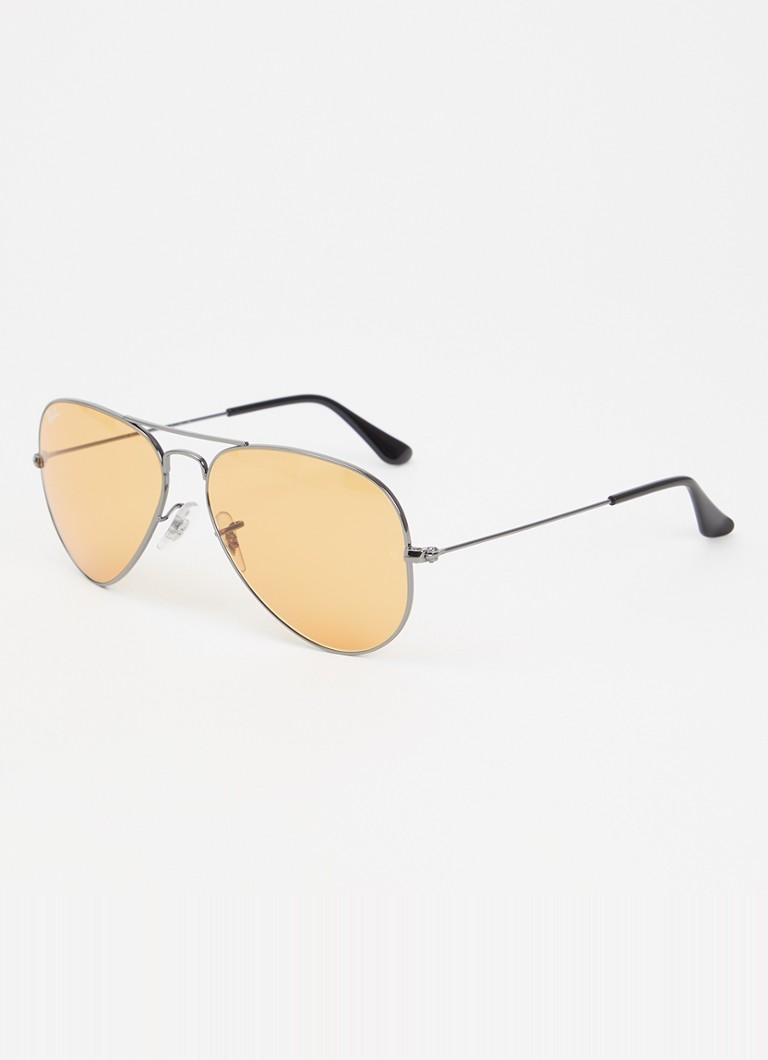 Ray-Ban Dames Aviator Large Metal zonnebril RB3025 Zilver - Deal