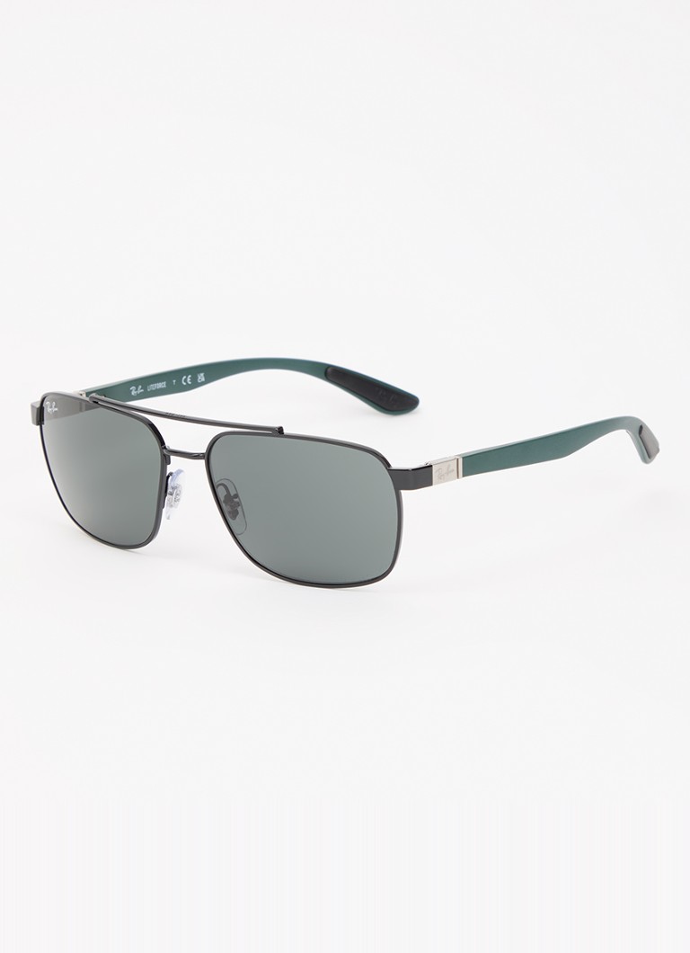 Ray-Ban Heren Piloten zonnebril RB3701 Zwart - Deal