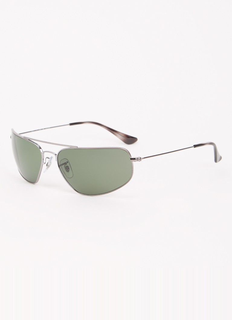 Ray-Ban Dames Piloten zonnebril gepolariseerd RB3780 Antraciet - Deal