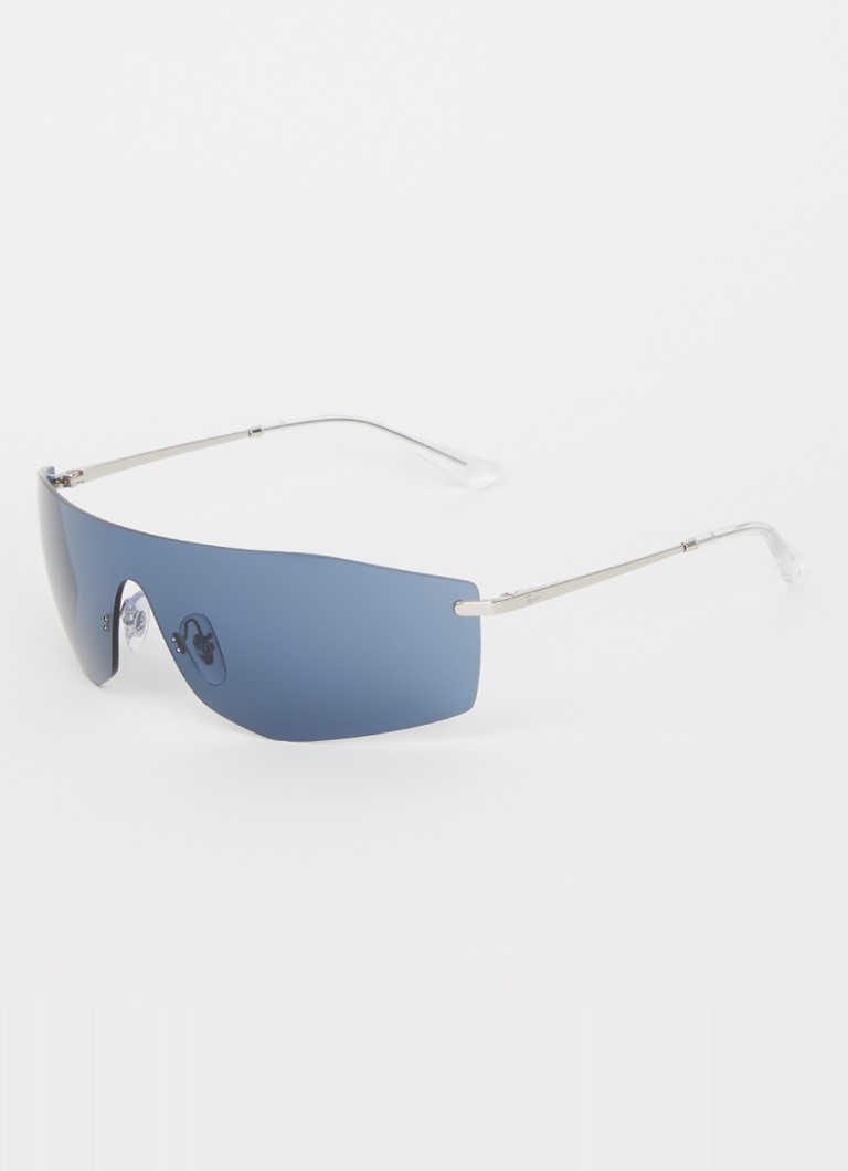 Ray-Ban Dames Shield zonnebril RB3781 Zilver - Deal
