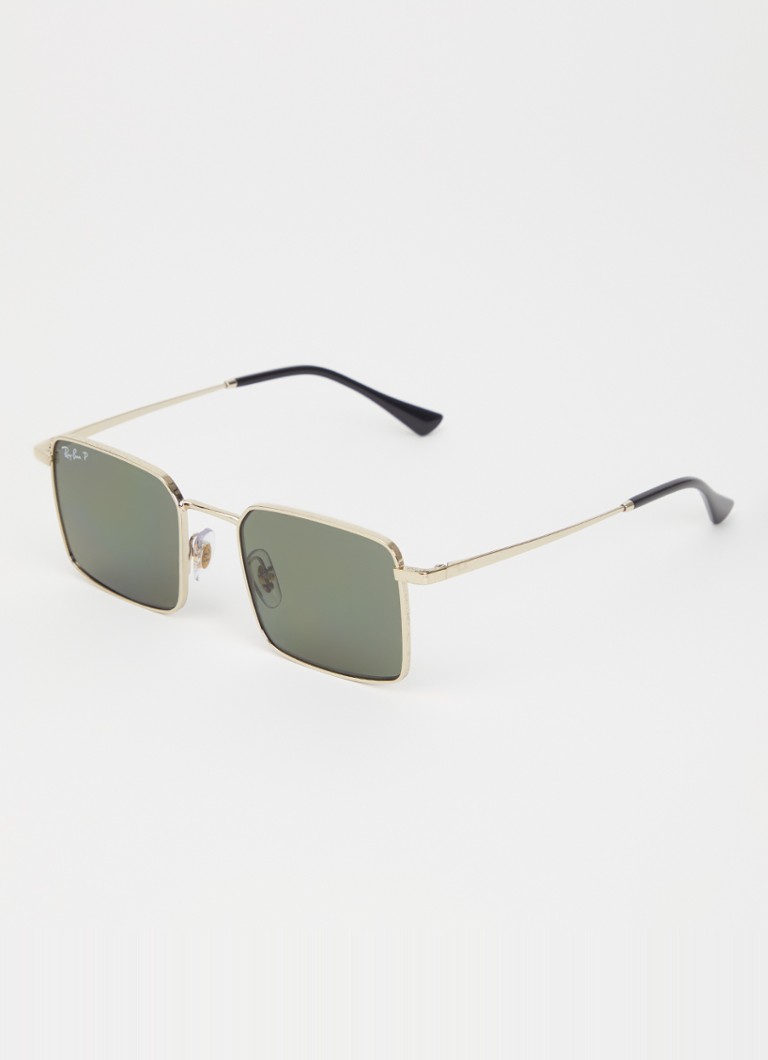 Dames Retro zonnebril RB3782 - Gepolariseerd, Goud