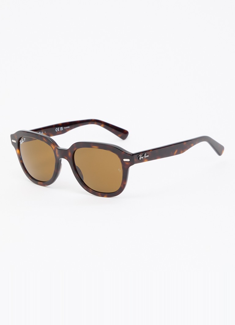 Ray-Ban Dames Erik zonnebril RB4398 Bruin - Deal