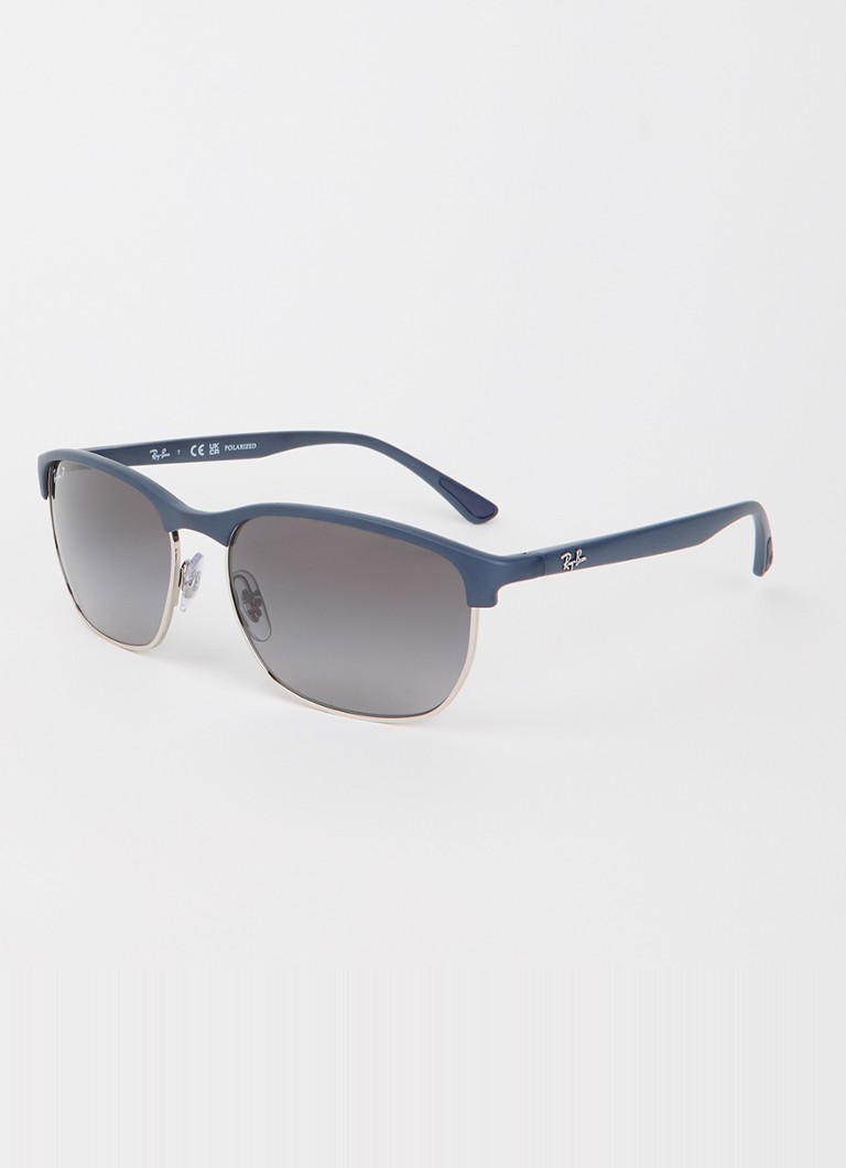 Ray-Ban Dames Wayfarer zonnebril gepolariseerd RB4469 Donkerblauw - Deal