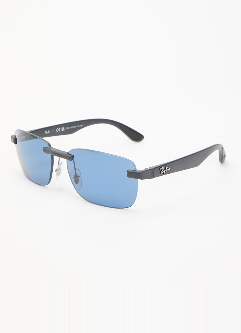 Ray-Ban Heren Retro zonnebril gepolariseerd RB4470CH Blauw - Deal