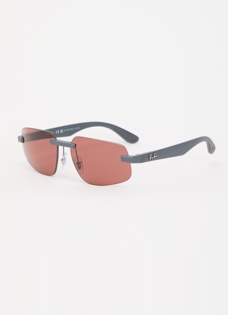 Ray-Ban Heren Retro zonnebril gepolariseerd RB4475CH Grijs - Deal