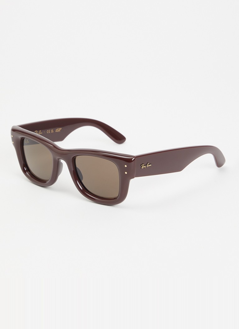 Ray-Ban Dames Wayfarer Puffer zonnebril RB4940 Bruin - Deal