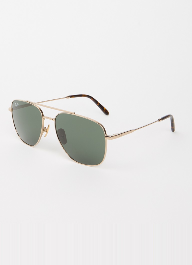 Ray-Ban Heren William Titanium zonnebril RB8097 Goud