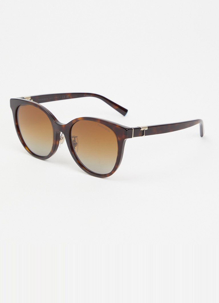 Tiffany & Co. Dames Wayfarer zonnebril gepolariseerd TF4209D Bruin - Deal