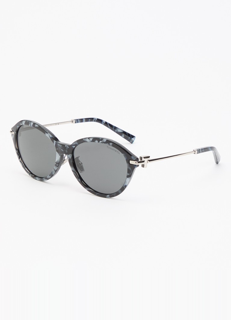 Tiffany & Co. Dames Retro zonnebril TF4259 Grijs - Deal