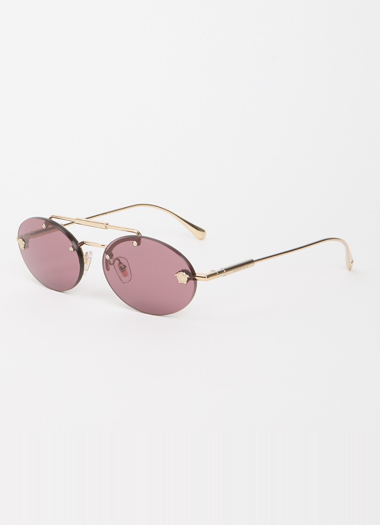 Versace Dames Retro zonnebril VE2295 Goud