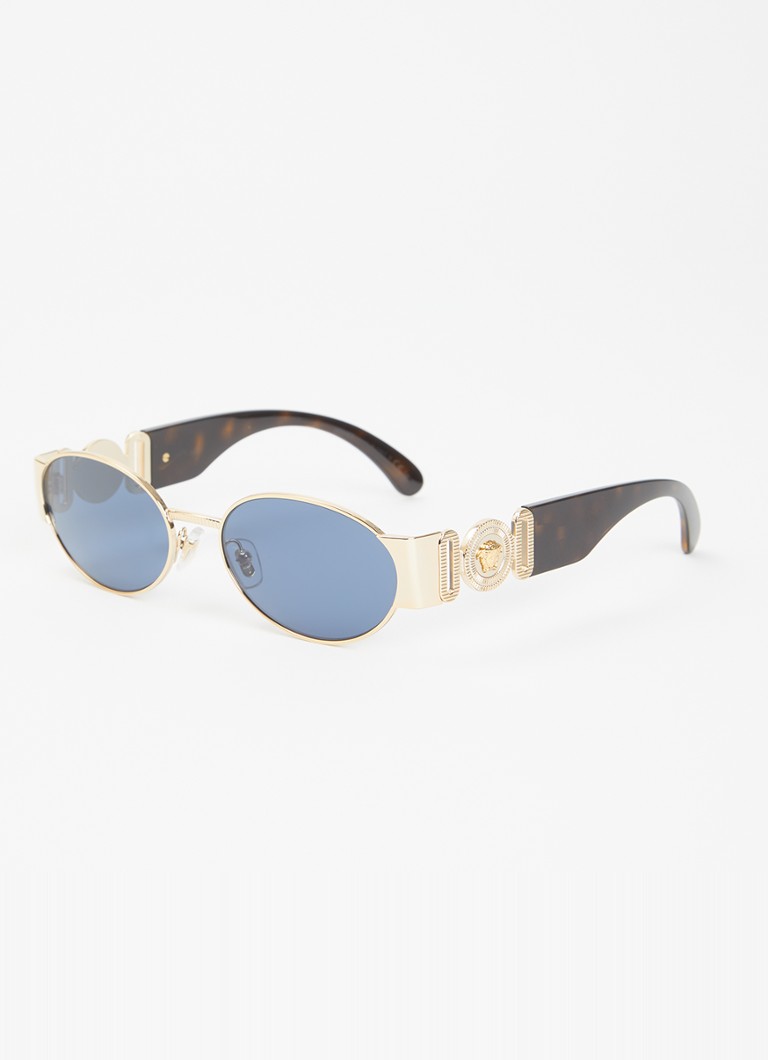 Versace Dames Retro zonnebril VE2299 Goud