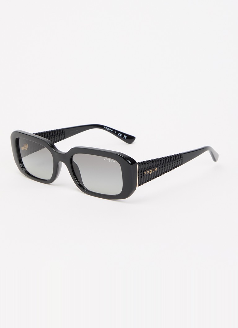 VOGUE Dames Retro zonnebril VO5565S Zwart - Deal