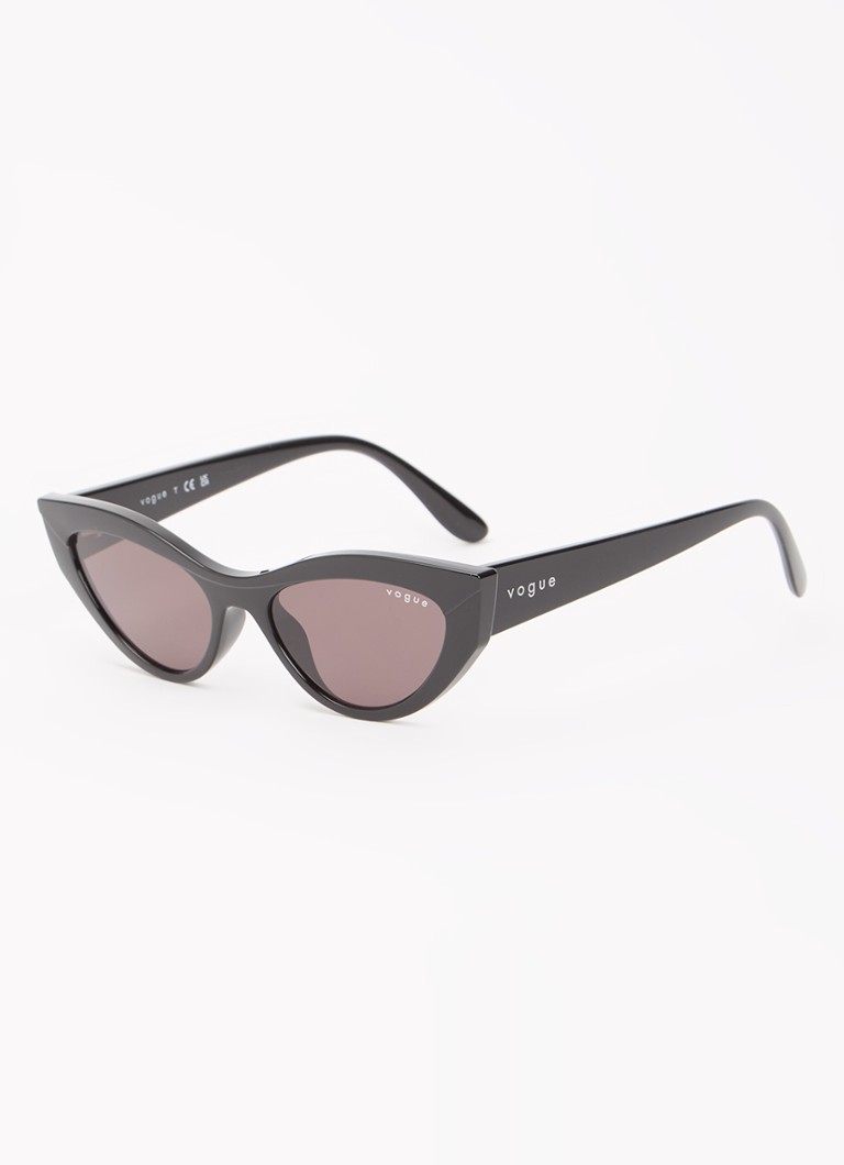 VOGUE Dames Cat Eye zonnebril VO5637SU Zwart - Deal