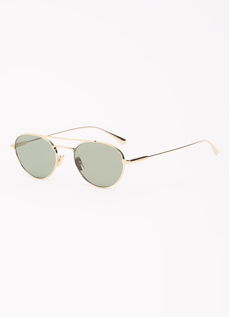 Saint Laurent Dames Piloten zonnebril SL 97 Goud