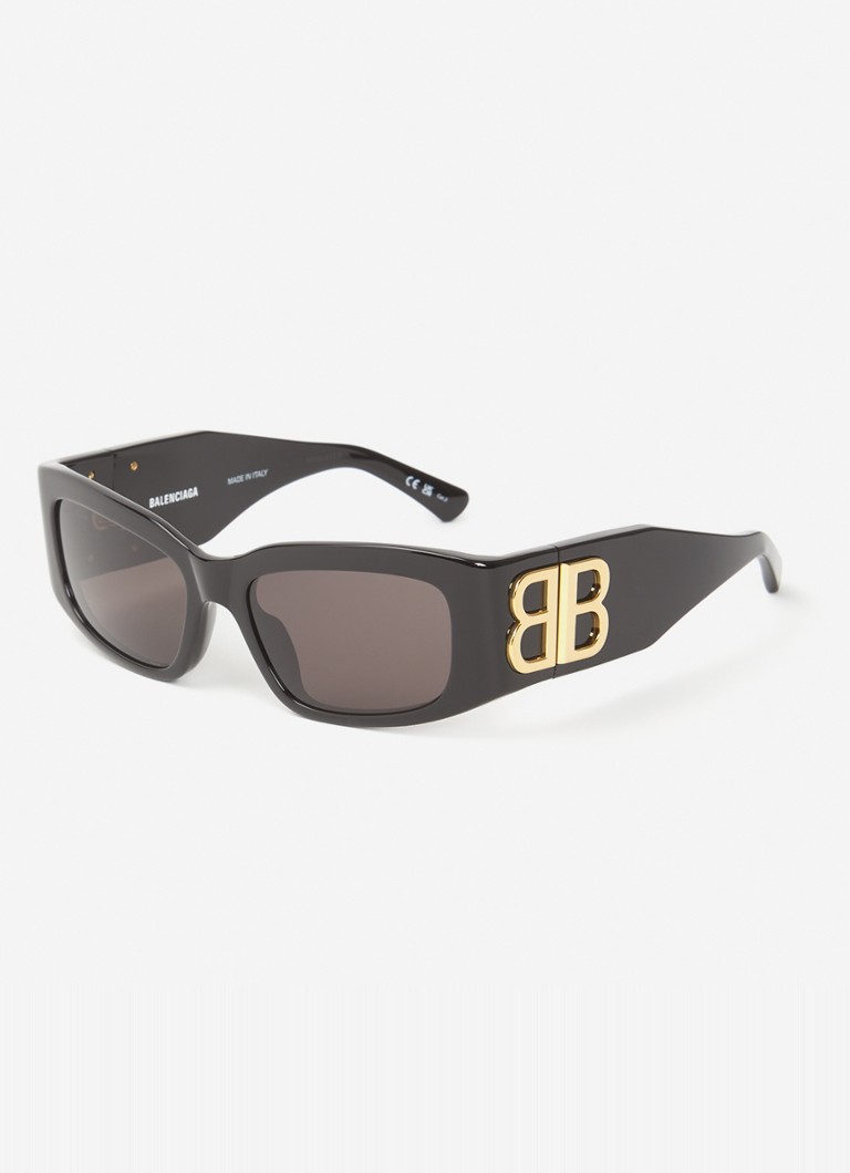 Balenciaga Dames Retro zonnebril BB0360S Zwart