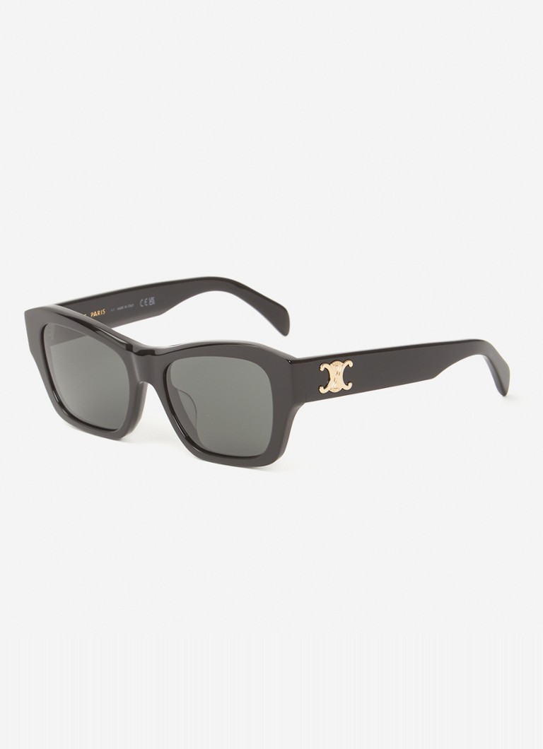 Celine Dames Retro zonnebril CL000619 Zwart - Deal