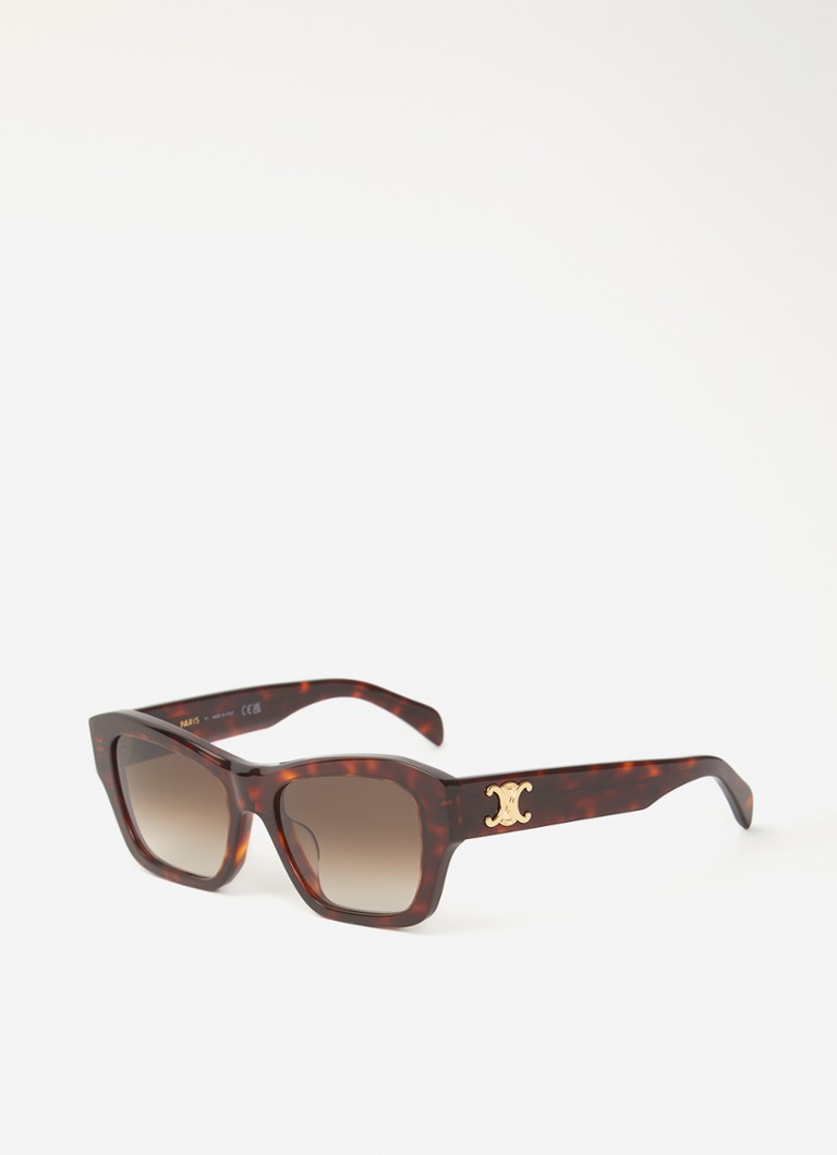 Celine Dames Wayfarer zonnebril CL000619 Donkerbruin - Deal