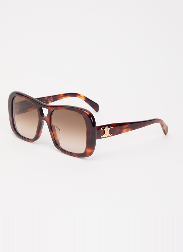 Celine Dames Triomphe zonnebril CL40331U Bruin - Deal
