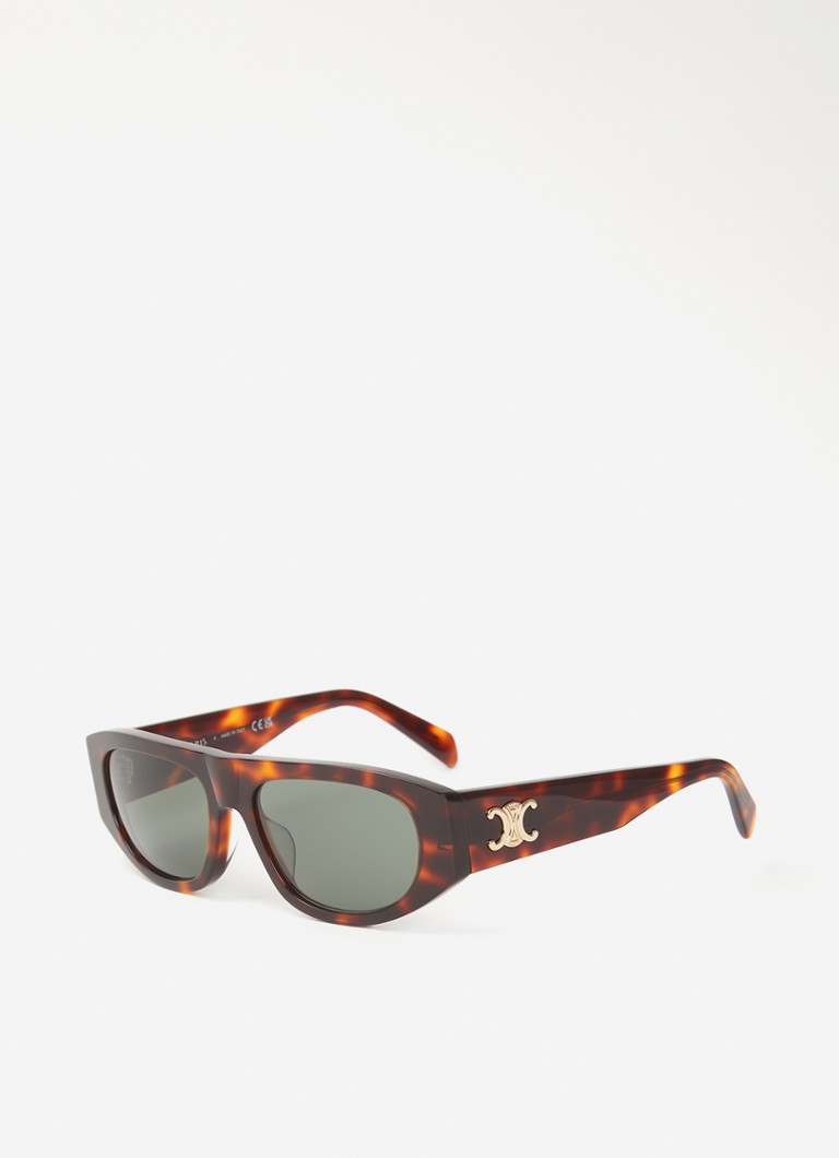 Celine Dames Retro zonnebril CL000624 Donkerbruin - Deal