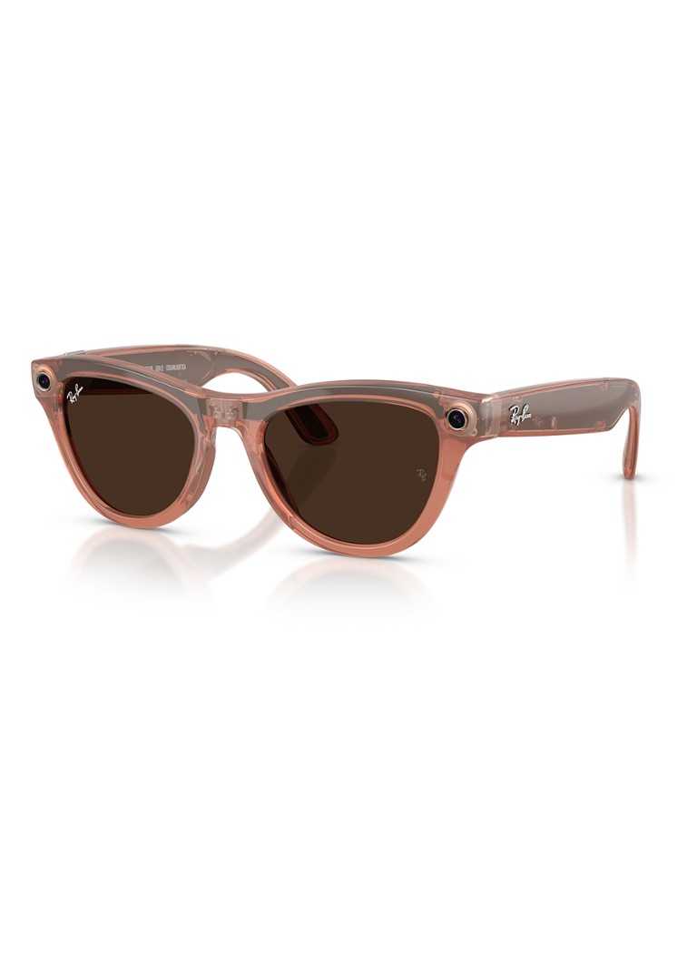 Ray-Ban Heren Meta Skyler zonnebril RW4014 Bruin - Deal