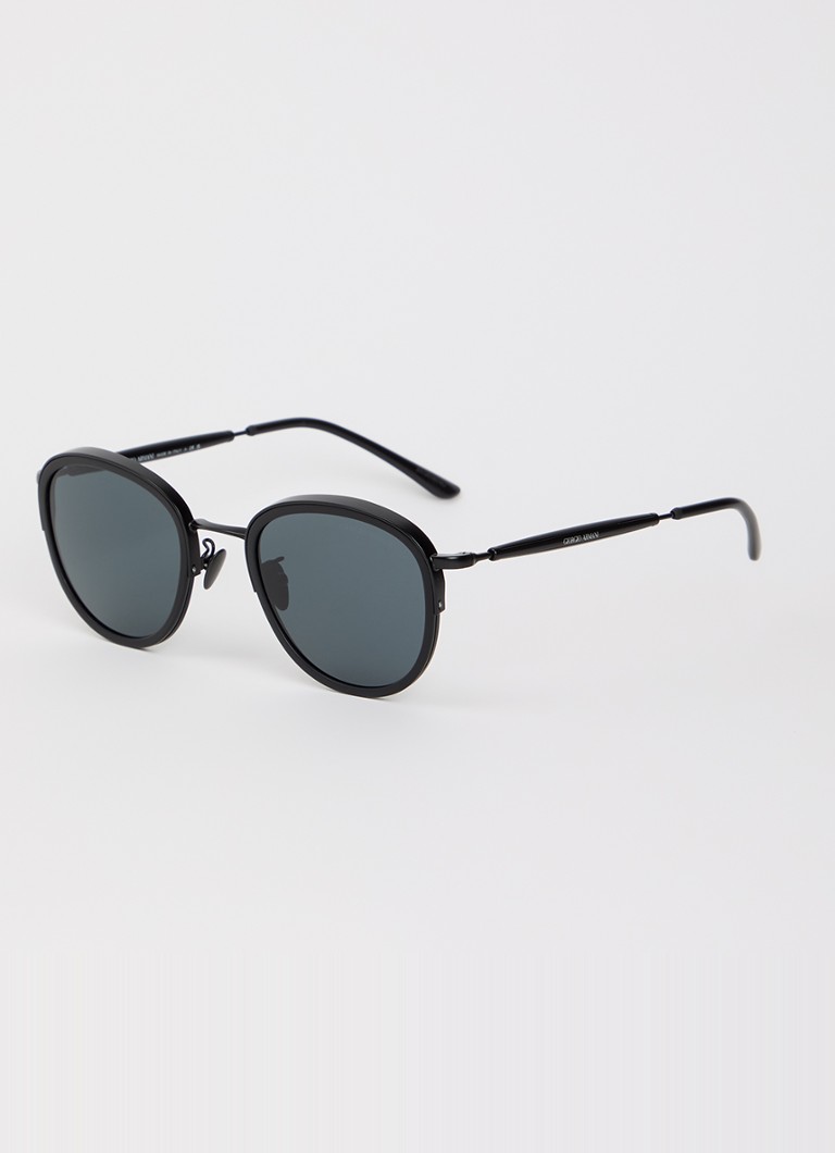 Armani Dames Retro zonnebril AR6176 Zwart - Deal