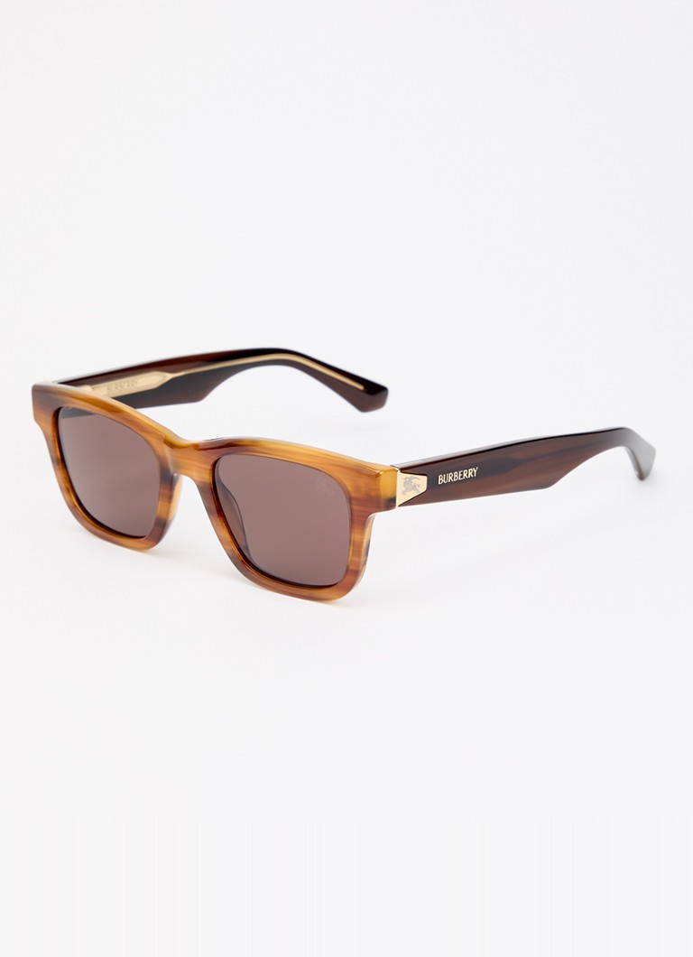 Burberry Dames Wayfarer zonnebril BE4504 Bruin - Deal