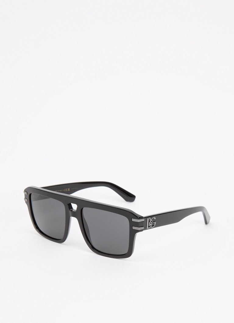 Dolce & Gabbana Dames Piloten zonnebril DG4562 Zwart - Deal