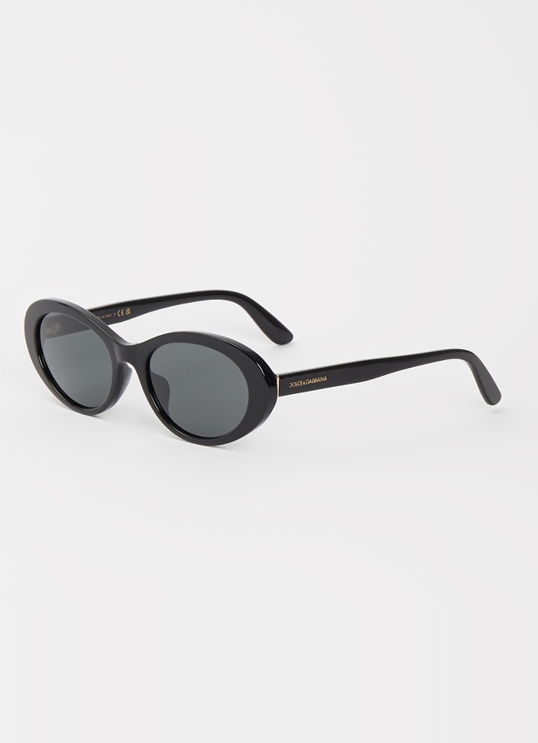 Dolce & Gabbana Dames Cat Eye zonnebril DG4570 Zwart - Deal